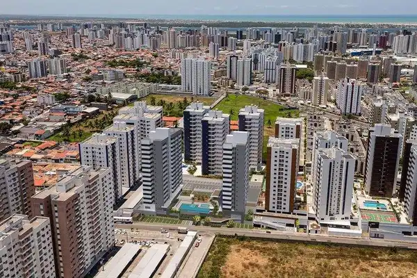 Vista do bairro Grageru em Aracaju